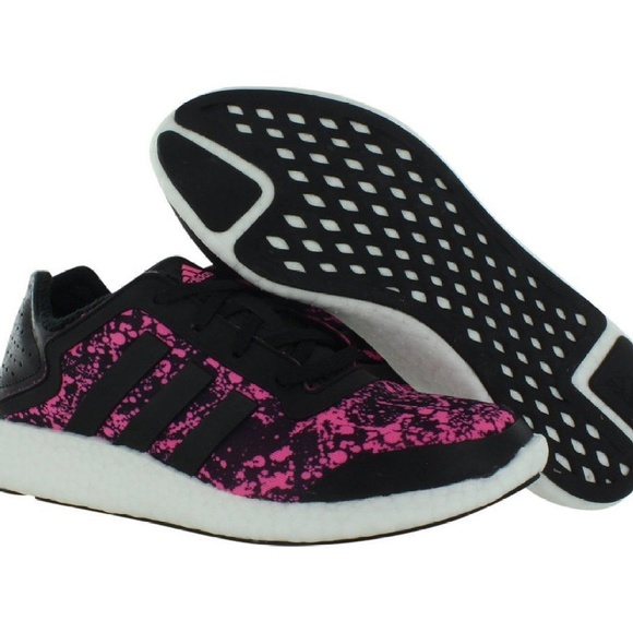 ADIDAS PURE-BOOST Q4 Running Shoes Sneaker - Picture 2 of 2